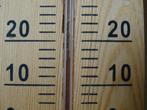 Thermometer vintage houten thermometer nieuwe thermometer, Binnenthermometer, Ophalen of Verzenden, Zo goed als nieuw