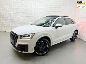 Audi Q2 1.4 TFSI CoD 3x S LINE PANO VIRTUAL ACC LEER KEYLESS beschikbaar voor biedingen