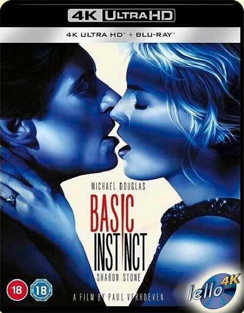Blu-ray 4K Basic Instinct (Michael Douglas, Sharon Stone)UKK, Cd's en Dvd's, Blu-ray, Nieuw in verpakking, Thrillers en Misdaad