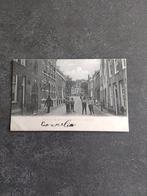 Overschie Dorpstraat en Lage brug jr 1902, Verzamelen, Ansichtkaarten | Nederland, Ophalen of Verzenden, Voor 1920, Gelopen, Zuid-Holland