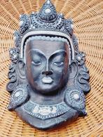 Aziatische Tibetaanse zwarte Tara Nepal boeddha masker, Antiek en Kunst, Ophalen of Verzenden