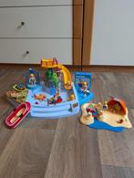Playmobil zwembad + accessoires (4858, 4149 en 6675), Ophalen of Verzenden, Zo goed als nieuw