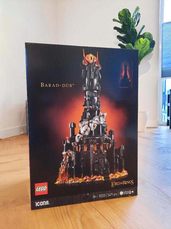 Lego 10333 | The Lord of the Rings Barad-dûr, Kinderen en Baby's, Speelgoed | Duplo en Lego, Zo goed als nieuw, Lego, Complete set