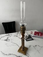 Antieke olie lamp, Ophalen of Verzenden, Zo goed als nieuw, Minder dan 50 cm