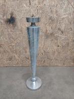 Hoge kandelaar, 50 tot 75 cm, Ophalen of Verzenden, Metaal
