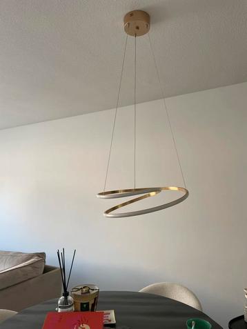 Gouden hanglamp led