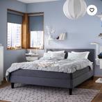 IKEA SÄBÖVIK BED, Grijs, 140 cm, Zo goed als nieuw, Ophalen