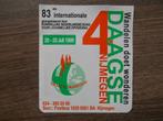 Vierdaagse Nijmegen sticker 1999, Ophalen of Verzenden, Zo goed als nieuw, Overige typen