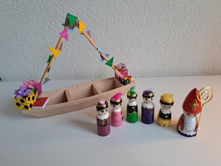 Pakjes boot pegdolls sinterklaas, Diversen, Sinterklaas, Nieuw, Ophalen of Verzenden