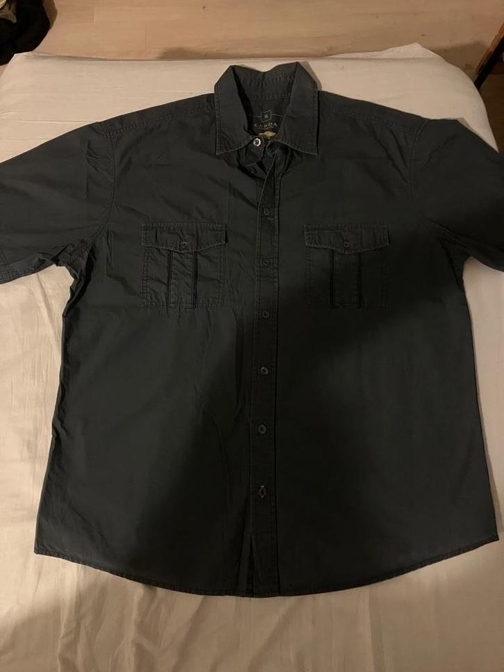 Heren bloes en polo’s maat XL, Kleding | Heren, Overhemden, Nieuw, Halswijdte 43/44 (XL), Blauw, Ophalen of Verzenden