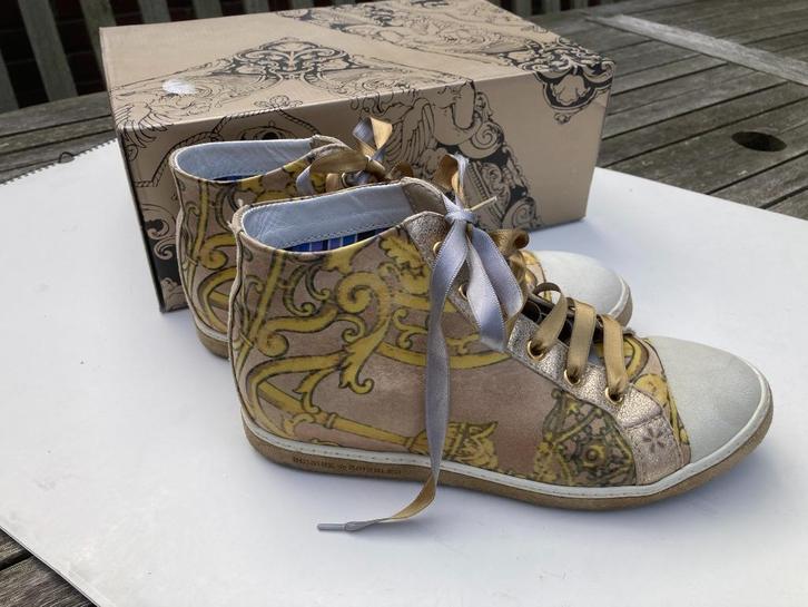 Bruin combinatie Sneaker SOISIRE SOIBLEU maat 37, Kleding | Dames, Schoenen, Gedragen, Sneakers of Gympen, Bruin, Verzenden