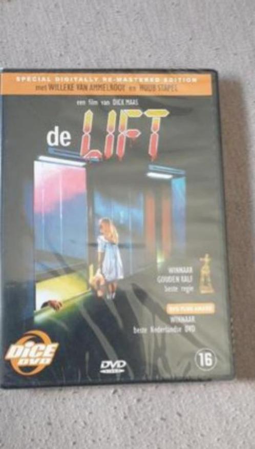 Te koop dvd Dick Maas- De lift nieuw in seal, Cd's en Dvd's, Dvd's | Nederlandstalig, Nieuw in verpakking, Film, Horror, Alle leeftijden