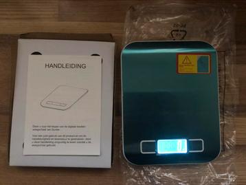 Keukenweegschaal digitaal nieuw tot Max 5 kg weegschaal 