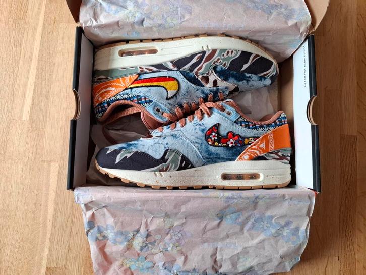 nike air max 1 concepts heavy maat 45, Kleding | Heren, Schoenen, Zo goed als nieuw, Overige kleuren, Ophalen of Verzenden