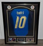 Francesco Totti gesigneerd Italië shirt met coa, Verzamelen, Sportartikelen en Voetbal, Ophalen of Verzenden, Nieuw, Buitenlandse clubs