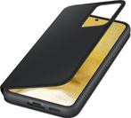Samsung Galaxy S22 Plus - Smart Clear View Cover - Zwart, Overige modellen, Frontje of Cover, Ophalen of Verzenden, Zo goed als nieuw