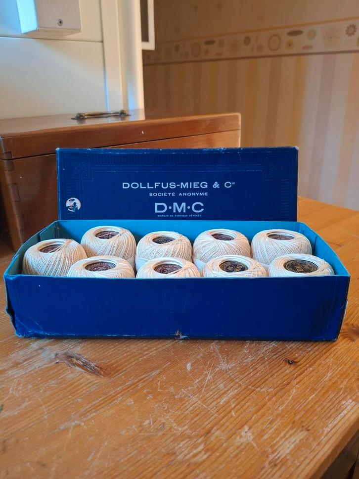 Vintage Garen - Cartier Bresson & DMC, Hobby en Vrije tijd, Breien en Haken, Nieuw, Breien of Haken, Wol of Garen, Ophalen of Verzenden