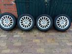 Saab Aluminium Velgen Set 16 Inch ALU 72, Ophalen, Gebruikt