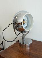 Vintage eyeball lamp space age, Huis en Inrichting, Ophalen of Verzenden, Zo goed als nieuw, Metaal of Aluminium