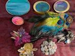 Vintage broches, Sieraden, Tassen en Uiterlijk, Broches, Ophalen of Verzenden, Gebruikt, Overige kleuren, Overige materialen