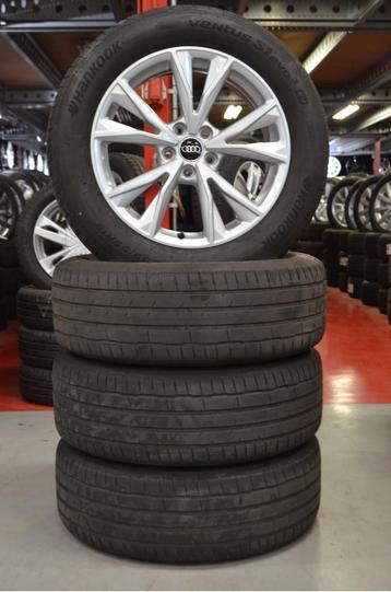 Org. 18" Audi Q3 Velgen 5x112 ET43 57.1 + Zomerbanden beschikbaar voor biedingen