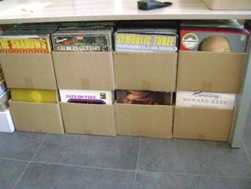 Grote party van 2500 vinylplaten (Lp's) beschikbaar voor biedingen