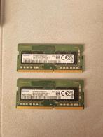 Samsung 2x 8GB DDR4 3200mhz SODIMM M471A1G44AB0-CWE, Computers en Software, RAM geheugen, Gebruikt, DDR4, 8 GB, Ophalen of Verzenden