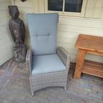 2 "rieten" tuinstoelen inclusief kussens., Tuin en Terras, Ophalen of Verzenden, Rotan