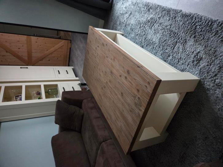 Salontafel met onderplank 70x130cm, Huis en Inrichting, Tafels | Salontafels, Minder dan 50 cm, 50 tot 100 cm, 100 tot 150 cm