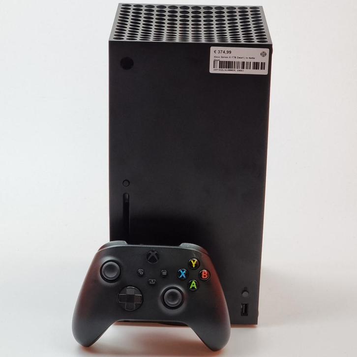 Xbox Series X 1TB Zwart | In Nette Staat, Spelcomputers en Games, Spelcomputers | Xbox Series X en S, Zo goed als nieuw