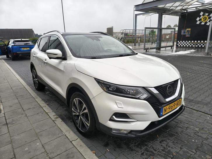Nissan Qashqai 1.6 163pk Dig-t 2017 Wit, Auto's, Nissan, Particulier, Qashqai, 360° camera, ABS, Achteruitrijcamera, Adaptieve lichten