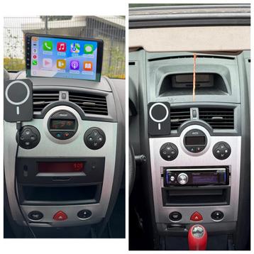 Android radio Renault Megane 2 | CarPlay & Auto installatie beschikbaar voor biedingen