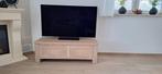 Prachtig handgemaakt massief eiken TV kastje grey wash, Huis en Inrichting, Kasten | Televisiemeubels, Ophalen, Eikenhout, 50 tot 100 cm