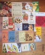Diverse oude folders, o.a. koken en reizen, Verzamelen, Ophalen of Verzenden, Gebruikt
