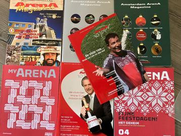 7x Johan Cruijff Amsterdam Arena (Ajax) Magazine beschikbaar voor biedingen