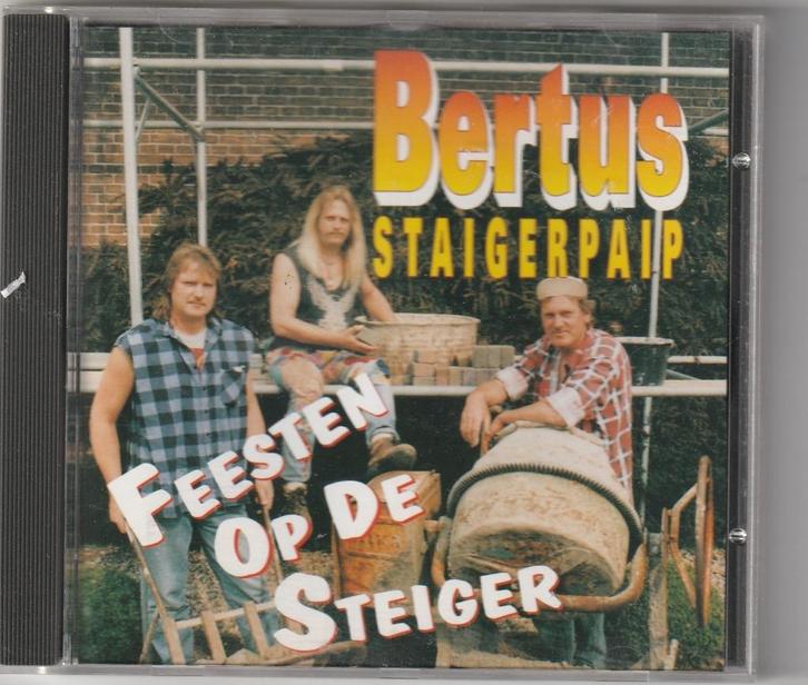 Bertus Staigerpaip - Feesten op de steiger, Cd's en Dvd's, Cd's | Nederlandstalig, Gebruikt, Streekmuziek, Ophalen of Verzenden