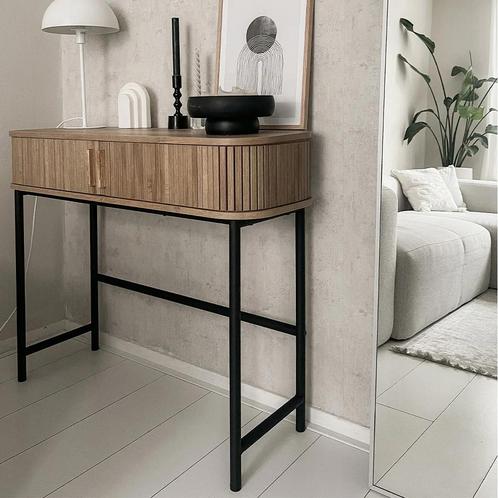 Sidetable Bali kast met ronde vormen | GRATIS VERZENDING, Huis en Inrichting, Tafels | Sidetables, Nieuw, 25 tot 50 cm, 100 tot 150 cm