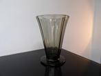 Art Deco Vaas Boheems, grijs/groen, Antiek en Kunst, Ophalen of Verzenden