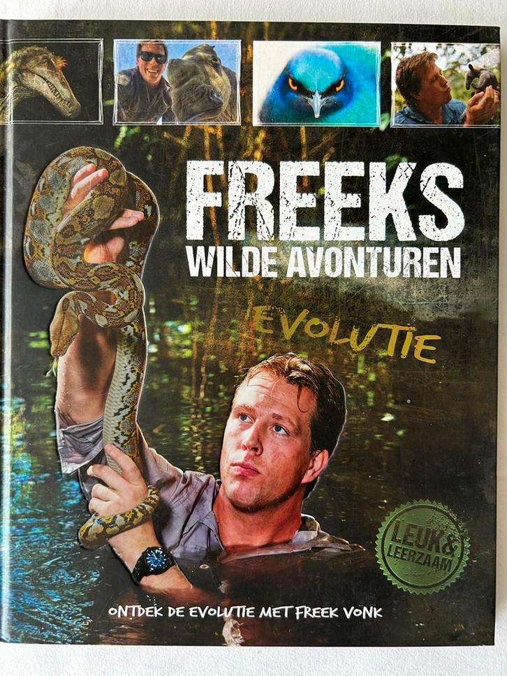 Freeks Wilde Avonturen: Evolutie, Boeken, Natuur, Zo goed als nieuw, Natuur algemeen, Ophalen of Verzenden