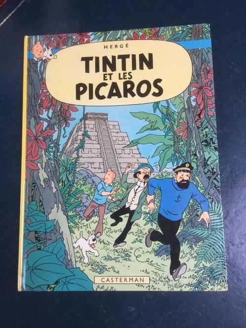 Kuifje Tintin et les Picaros HC 1e druk 1976., Boeken, Stripboeken, Zo goed als nieuw, Eén stripboek, Ophalen of Verzenden