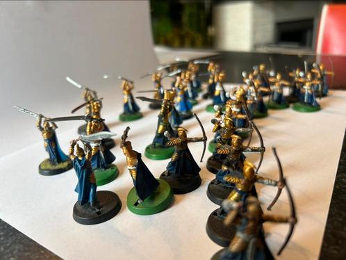 Lotr mesb elven army, Hobby en Vrije tijd, Wargaming, Zo goed als nieuw, Figuurtje(s), Ophalen of Verzenden