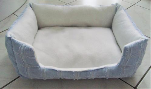 katten mandje: patchwork blauw, Dieren en Toebehoren, Kattenmanden, Nieuw, Katoen, Ophalen of Verzenden