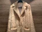 Cotton Club Fake Fur Jas - Maat M - Crème Beige, Ophalen, Zo goed als nieuw, Maat 38/40 (M), Beige