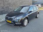 Ford Focus Wagon 1.8 Titanium - Airco - Trekhaak - isofix, Auto's, Euro 5, 125 pk, Gebruikt, Zwart