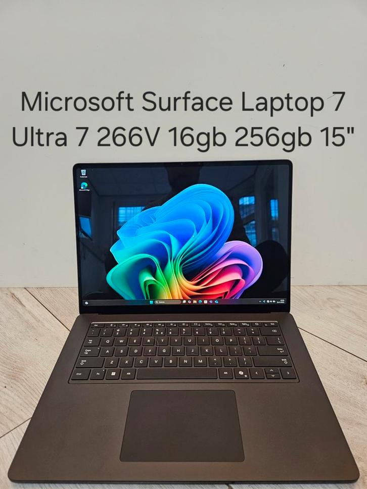 Nieuw: Microsoft Surface Laptop 7 Ultra 7 266V 16gb 256gb, Computers en Software, Windows Laptops, Nieuw, 15 inch, SSD, 4 Ghz of meer