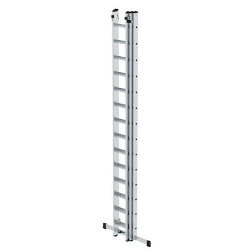 Aluminium 3-delige opsteekladder €699,-, Doe-het-zelf en Verbouw, Schildersmaterialen, Nieuw, Overige typen, Ophalen