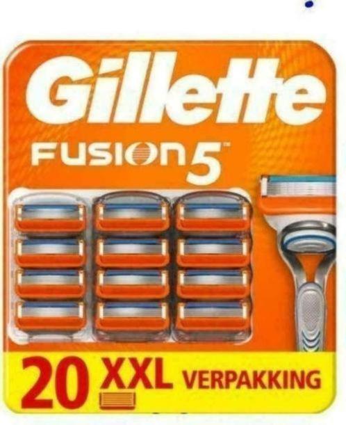 Gillette Fusion5 20 Scheermesjes, Sieraden, Tassen en Uiterlijk, Uiterlijk | Gezichtsverzorging, Nieuw, Ophalen of Verzenden