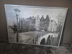 Ikea Amstersam poster met omlijsting, Ophalen, Gebruikt, Foto of Poster, 75 cm of meer