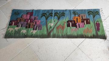Egyptisch handgeweven wandkleed 185,5x65 cm beschikbaar voor biedingen
