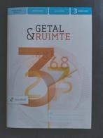 Getal & Ruimte 12e ed vmbo-kgt 3 werkboek deel 1, Ophalen of Verzenden, Zo goed als nieuw